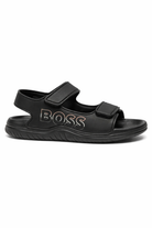 Sandali per bambino Boss Kids neri con cinturino J52821 09B BOSS KIDS 