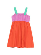 Abito per bambina Bobo Choses multicolore con gonna svasata B126AC108 991 BOBO CHOSES KIDS 