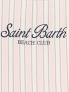 Telo mare MC2 Saint Barth rosa con motivo a righe FOUL002 02598L MC2 ST. BARTH KIDS 