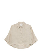 Camicia per donna Alysi beige colletto alla francese 116275 P6220 CM ALYSI 