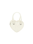 Borsa per bambina Monnalisa bianca a forma di cuore 17G002 7069 0001 MONNALISA KIDS 
