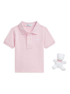 Set con polo per neonata POLO RALPH LAUREN KIDS rosa in cotone 320940294 002 Ralph Lauren kids 