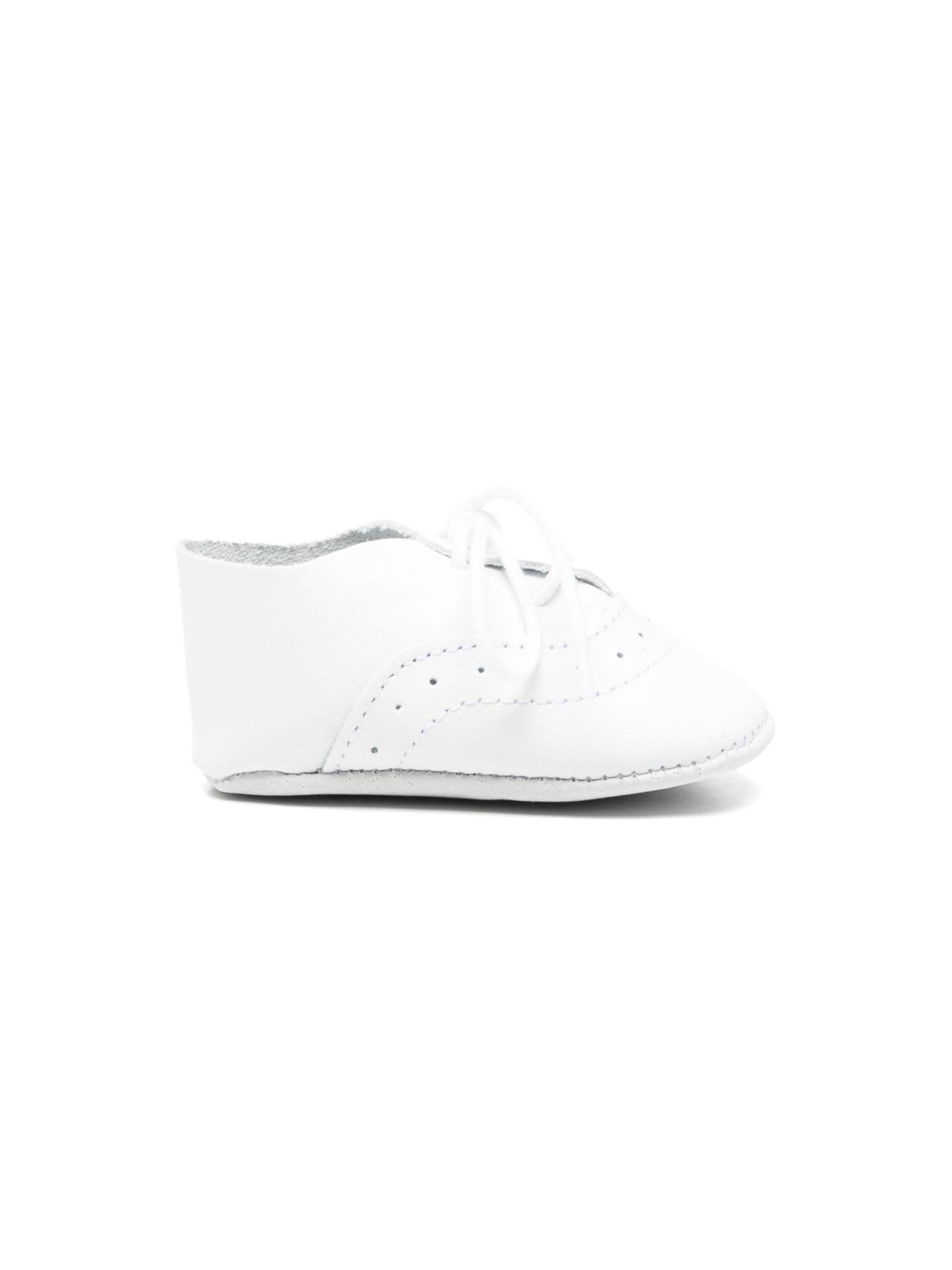 Scarpe primi passi per neonato Tartine & Chocolat bianche con dettaglio traforato CC80001 01 TArtine & Chocolat KIDS 