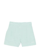 Shorts Amani per donna MC2 Saint Barth azzurri con design a righe AMN0001 01413L MC2 ST. BARTH 