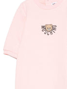Tutina per neonata Moschino Kids rosa con motivo Teddy Bear MNY05LLCA40 50209 MOSCHINO KIDS 