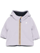 Giubbino Jacques per neonata K-Way Kids viola con design imbottito K71338W BBG K-WAY KIDS 
