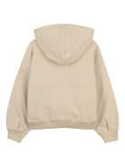 Felpa per bambina Chloé Kids beige con cappuccio C20840 72J CHLOE' KIDS 