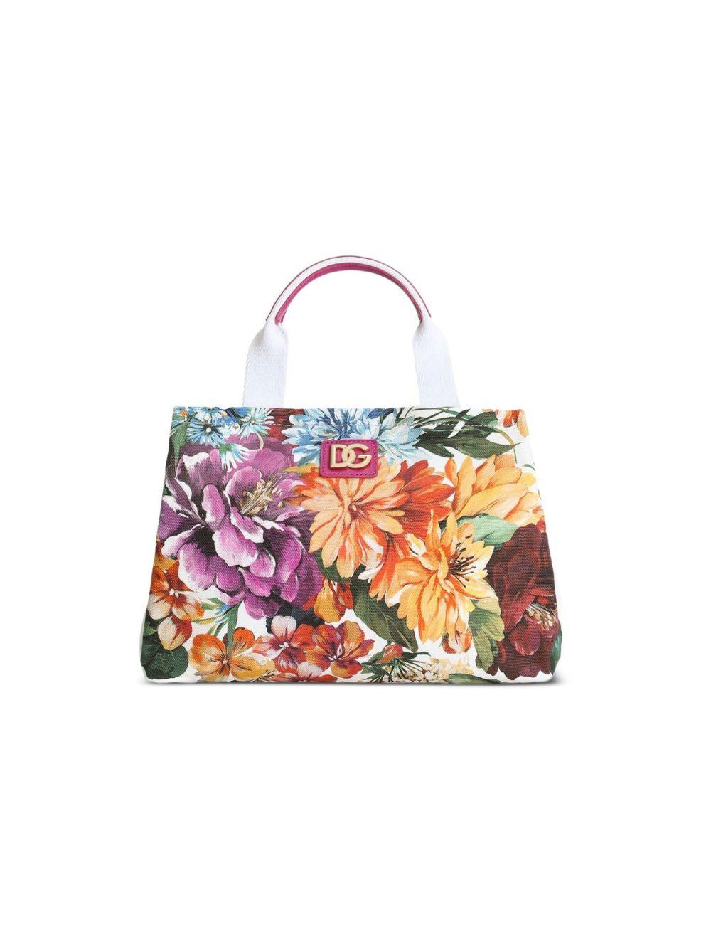 Borsa per bambina Dolce & Gabbana Kids multicolore con stampa floreale all-over EB0116 AY218 HA5PC DOLCE & GABBANA KIDS 