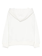 Felpa per bambini Moschino Kids bianca con stampa Teddy Bear HUF09FLCA40 10063 MOSCHINO KIDS 