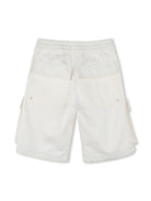 Shorts per bambino Givenchy Kids beige con coulisse elasticizzata H30722 21K GIVENCHY KIDS 
