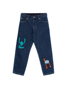 Jeans per bambino Stella McCartney Kids Earth Friends in denim TX6P70 Z0746 635 STELLA McCARTNEY KIDS 