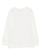 Felpa per bambina Stella McCartney Kids bianco con stampa Stellabrate TX4B50 Z0453 101 STELLA McCARTNEY KIDS 