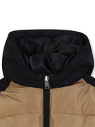 Giubbino per neonato Boss Kids marrone con design color-block J52477 269 BOSS KIDS 