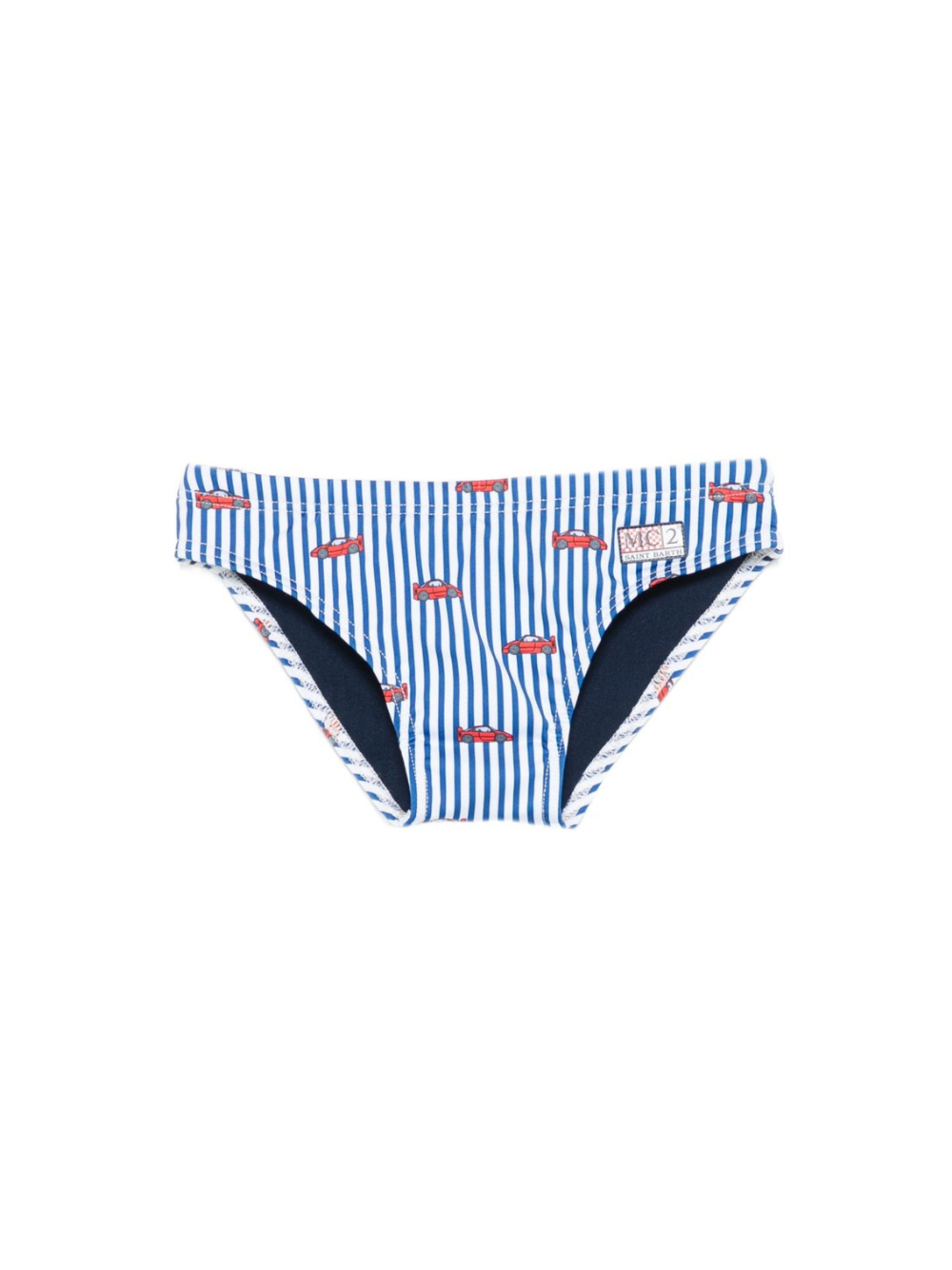 Costume per bambino MC2 Saint Barth Kids multicolore con design a righe BIL0001 01075L MC2 ST. BARTH KIDS 