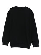 Felpa per bambino Missoni Kids nero con logo ricamato MX4P40 Z3183 930 MISSONI KIDS 