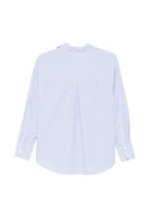 Camicia Cristal per donna MC2 Saint Barth azzurra con motivo a righe CYS0001 00702L MC2 ST. BARTH 