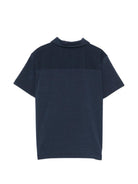 Polo per bambino Paul & Shark Junior blu navy con zip WUM008LBA40 42370 PAUL & SHARK KIDS 