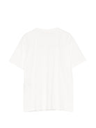 T-shirt per bambina Elisabetta Franchi La Mia Bambina bianco con logo sul davanti EFTS2600JE006 0115 ElISABETTA FRANCHI KIDS 