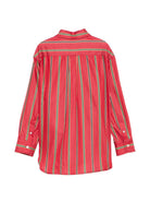 Camicia Pegaso per bambino Etro Kids rosso con motivo a righe GZ5H10 P0622 52CVE ETRO KIDS 
