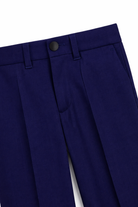 Pantaloni per bambino Dolce & Gabbana Kids blu a inserti L45P14 G7PQI B0665 DOLCE & GABBANA KIDS 