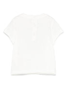 T-shirt per neonata Fendi Kids bianco con stampa Teddy Bear BFI171 7AJ F0TU9 FENDI KIDS 