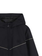 Giubbino da bambino Boss Kids nero con cappuccio e zip J52996 09B BOSS KIDS 