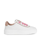 Sneakers per bambina Dolce & Gabbana Kids bianche con dettagli rosa D11378 AD643 8W151 DOLCE & GABBANA KIDS 