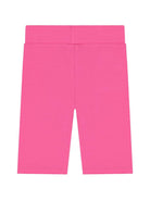 Set t-shirt e shorts per bambina Moschino Kids fucsia con stampa Teddy Bear HAG01HLBA00 50533 MOSCHINO KIDS 