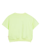 T-shirt per bambina Billieblush gialla con stampa grafica sul davanti U21926 552 BILLIEBLUSH 