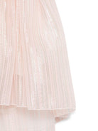 Abito per bambina Monnalisa rosa con dettagli ruches e lurex 71E954RM 5903 9270 MONNALISA 