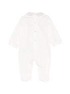 Tutina per neonata Elisabetta Franchi La Mia Bambina bianca con dettaglio fiocco ENTU1540RA016 0004 ElISABETTA FRANCHI KIDS 