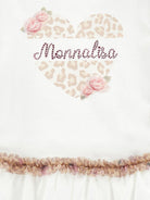 Completo t-shirt e pantaloni per neonata Monnalisa Kids multicolore con stampa leopardata 39H500 8002 0180 MONNALISA KIDS 