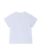 T-shirt Cesari per neonato Bonpoint azzurro con scollo rotondo S05YSHW00014 315 BONPOINT KIDS 