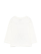 T-shirt per neonati Etro Kids bianca con ricamo orsetto sul davanti GZ8520 Z3672 102 ETRO KIDS 