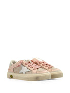 Sneakers per bambina Golde Goose Kids rosa con dettagli glitter F00495F008671 25818 GOLDEN GOOSE KIDS 