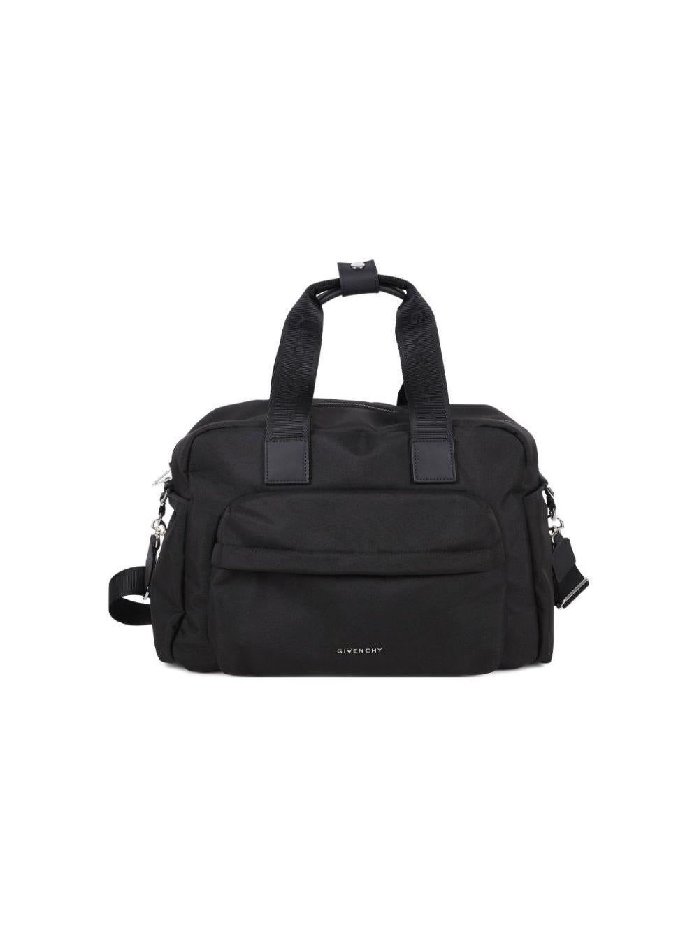 Borsa fasciatoio per neonati Givenchy Kids nera con logo H31052 09B GIVENCHY KIDS 