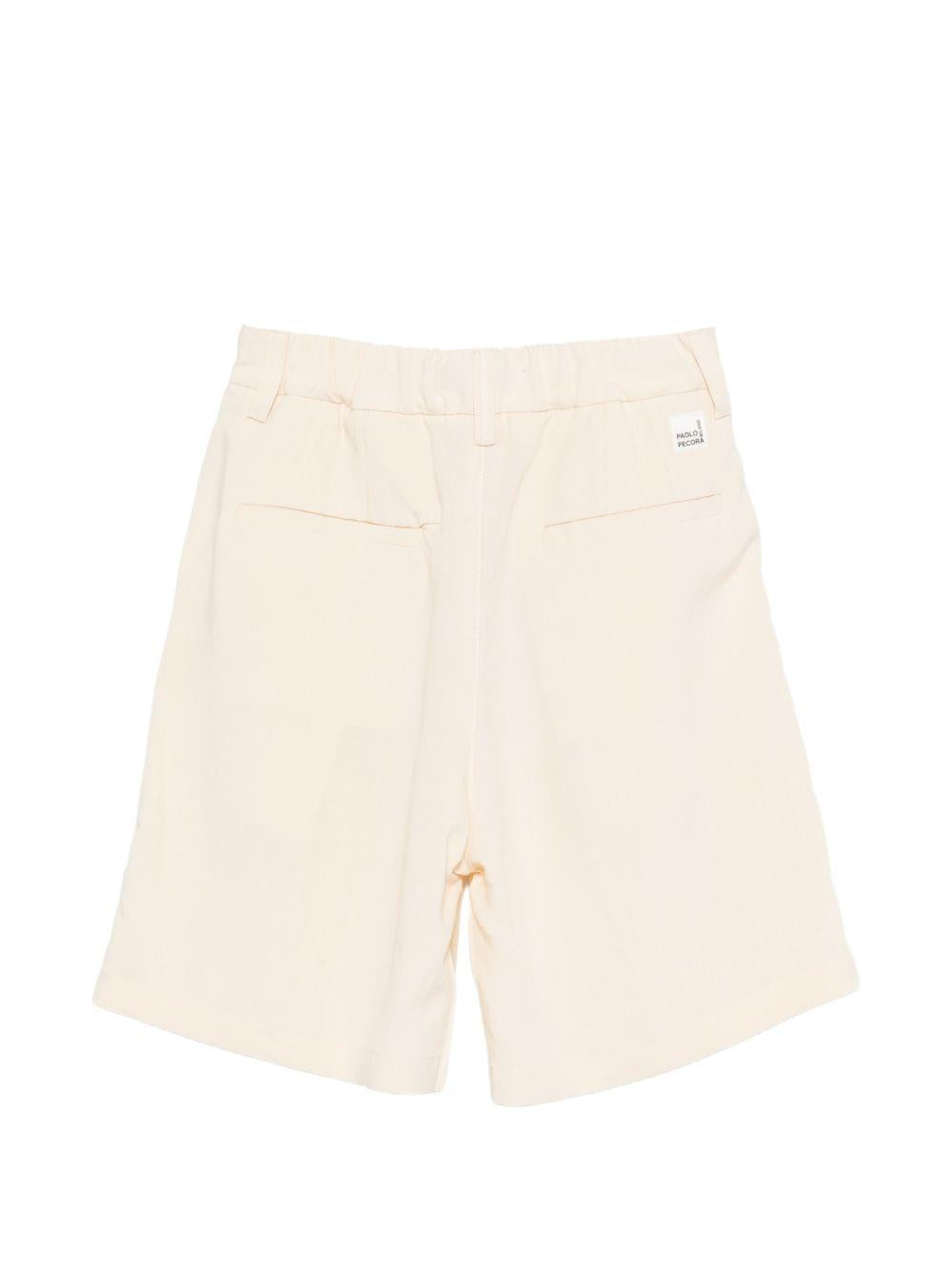 Bermuda per bambino Paolo Pecora Kids beige con pieghe PP4382 SABBIA PAOLO PECORA KIDS 