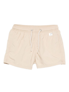 Costume per bambino MC2 Saint Barth Kids beige con toppa con logo sul retro JEA0012 00061L MC2 ST. BARTH KIDS 