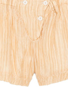Shorts per bambina Douuod Kids toni  neutri con cintura elasticizzata DY6A39 M0079 239 DOUUOD KIDS 