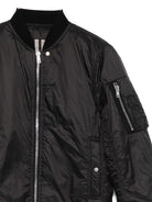 Giubbino per bambino Rick Owens Kids nero con bordi a costine BG02E5771 NPP 09 RICK OWENS KIDS 