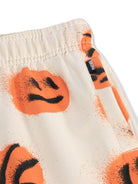 Pantaloni sportivi Adan per bambino Molo beige con stampa basketball 6S26I209 9544 MOLO KIDS 