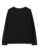 T-shirt per bambino BOSS Kids nera con stampa con logo J52349 09B BOSS KIDS 