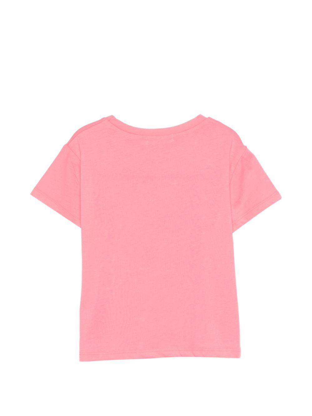 T-shirt per bambina Billieblush rosa con stampa grafica U21957 499 BILLIEBLUSH KIDS 