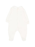 Set tutina, berretto e bavaglino per neonati Moschino Kids bianco con stampa Teddy Bear MUY09PLCA40 10063 MOSCHINO KIDS 