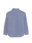 Camicie per bambino DONDUP Kids blu con motivo a righe DMCA0480CR015 D017 DONDUP KIDS 