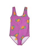 Costume intero per bambina Bobo Choses viola con stampa grafica all-over B126AC125 511 BOBO CHOSES KIDS 