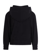 Felpa per bambino Burberry Kids nera con zip 8117347 A1189 BURBERRY KIDS 