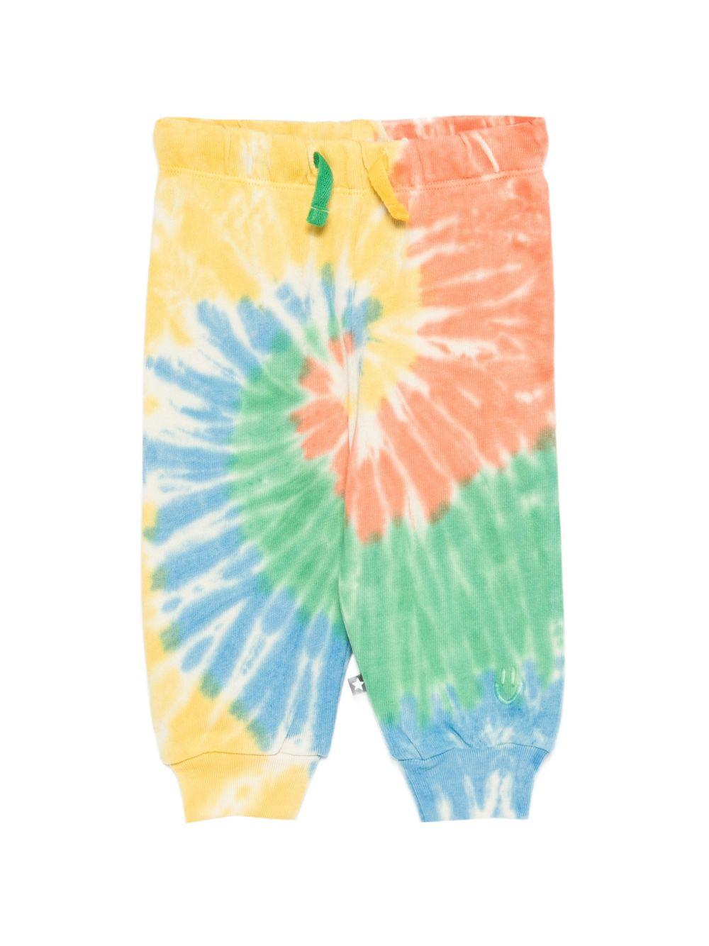Pantaloni Simeon per neonato Molo multicolore con stampa tie dye 6S26I213 5679 MOLO KIDS 
