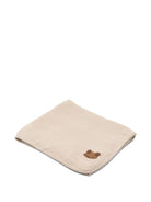 Coperta Plokie per neonati Donsje beige con ricamo orsetto 7100101 00017 DONSJE 