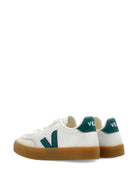 Sneakers per bambini VEJA Kids bianche con applicazione logo SY2221522 WHITE BRITANNY NATURAL VEJA KIDS 